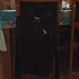 Victoria secret PINK black zip up